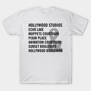 Themepark Areas T-Shirt